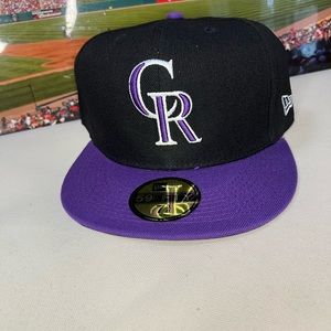 MLB Rockies Fitted Cap